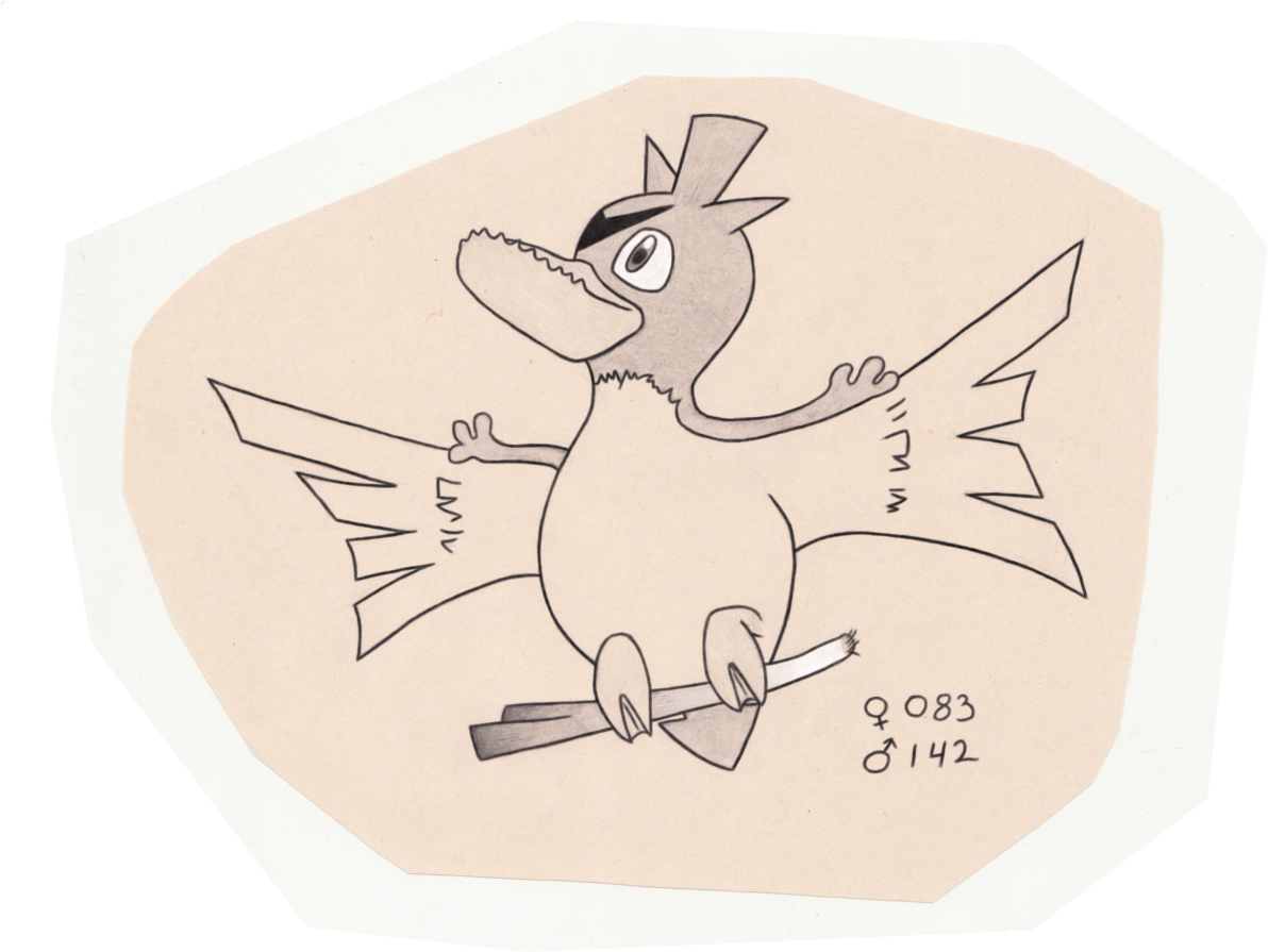 Wild Duck Pokemon - National Dex (1280x919), Png Download