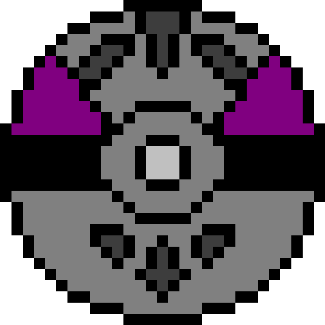 Mega Aerodactyl - Deadpool Logo Pixel Art (1184x1184), Png Download