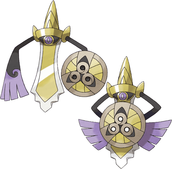 Stance Change, Allows It To Switch Between A Defensive - Aegislash Moves (594x594), Png Download