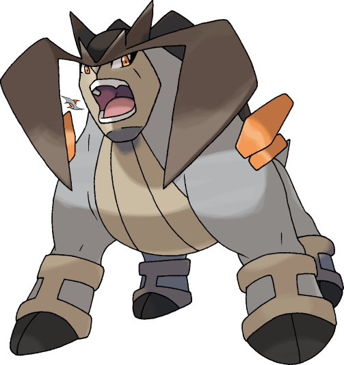 Terrakion By Xous54 On Deviantart - Terrakion Png (503x534), Png Download