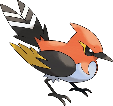 0 Yorum - Imagenes De Pokemon Fletchinder (462x433), Png Download