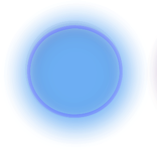Force Field Blue - Circle (366x415), Png Download