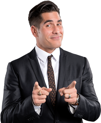 Game Show Network - Chain Reaction Host 2016 (638x496), Png Download