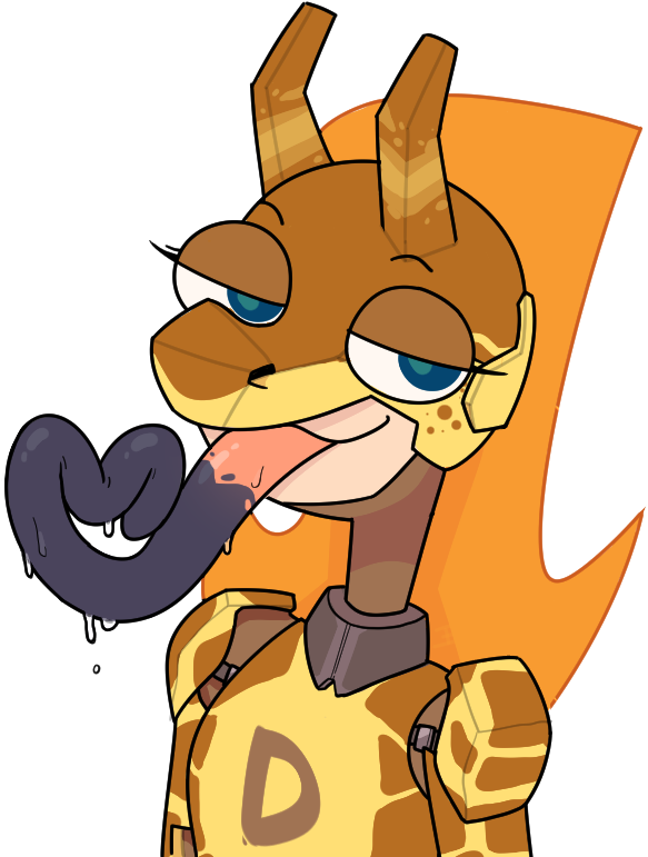 162kib, 600x800, Dangiraffe Tounge - Comics (600x800), Png Download