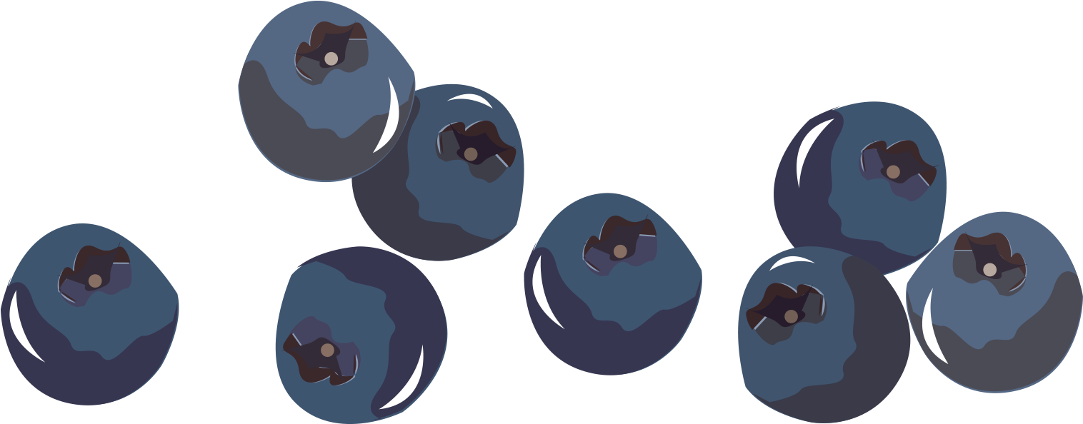 Why Is My Coffee Described As Tasting Like A Blueberry - Blueberry Png (1758x749), Png Download