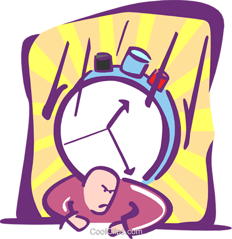 Business / Time Management Royalty Free Vector Clip - Product (465x480), Png Download