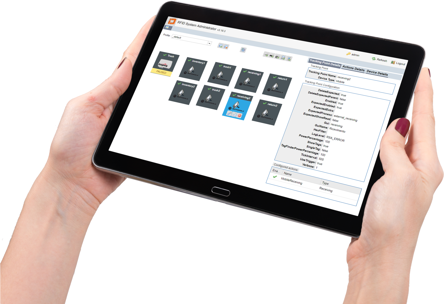 Rsa Rfid System Admin Suite - Radio-frequency Identification (1800x1200), Png Download