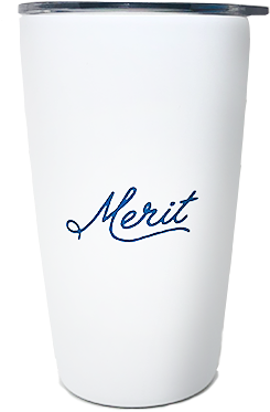 Merit Coffee 12oz Miir Tumbler - Cream (454x508), Png Download
