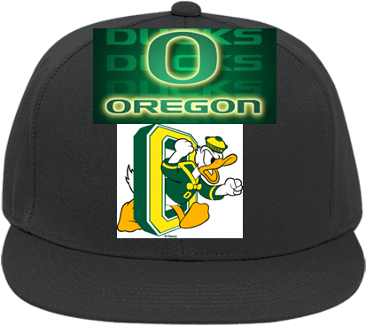 Oregon Ducks Flatbill - Oregon Ducks Football (428x400), Png Download