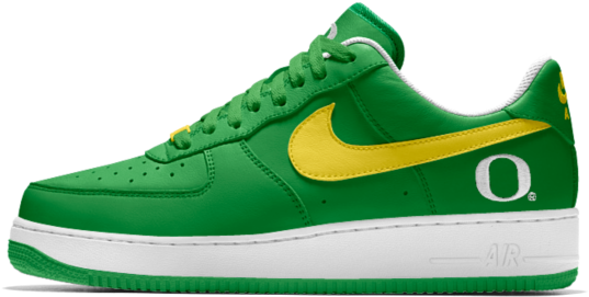 Nike Air Force 1 Low College Id Men's Shoe-oregon Ducks - Syracuse Air Force One (640x640), Png Download