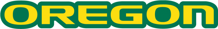 Oregon Ducks Iron Ons - Fathead Oregon Ducks Logo Wall Decals, Size Large (750x930), Png Download