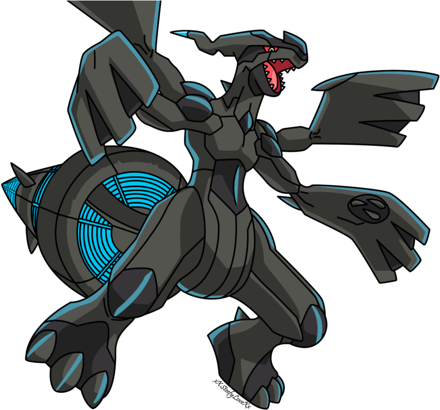 Zekrom Png - White Victini And Zekrom (966x827), Png Download