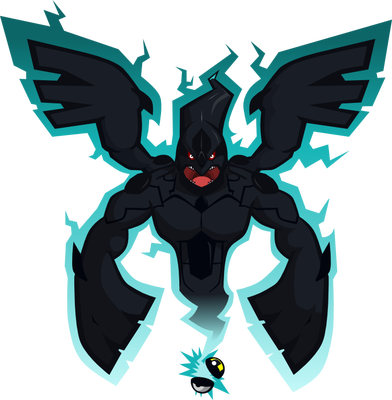 Zekrom (392x400), Png Download