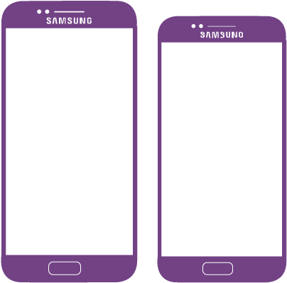 Samsung Galaxy S6 - Huawei Ascend G620s Touch Screen (426x419), Png Download