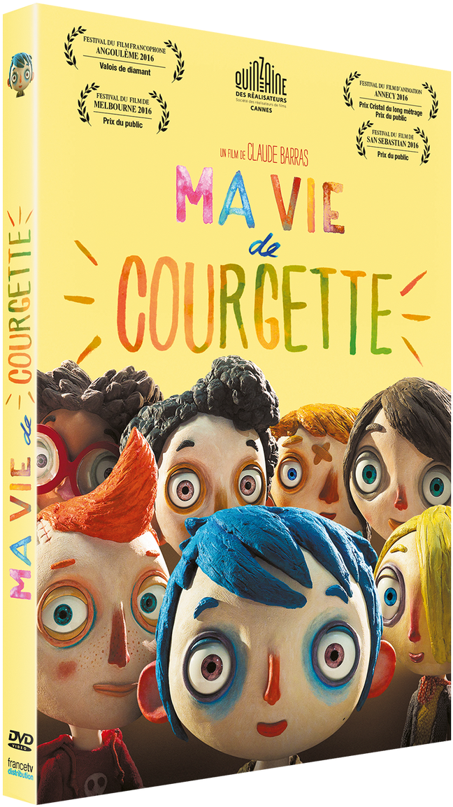 Blue Spirit On Twitter - Ma Vie De Courgette Dvd (689x1200), Png Download