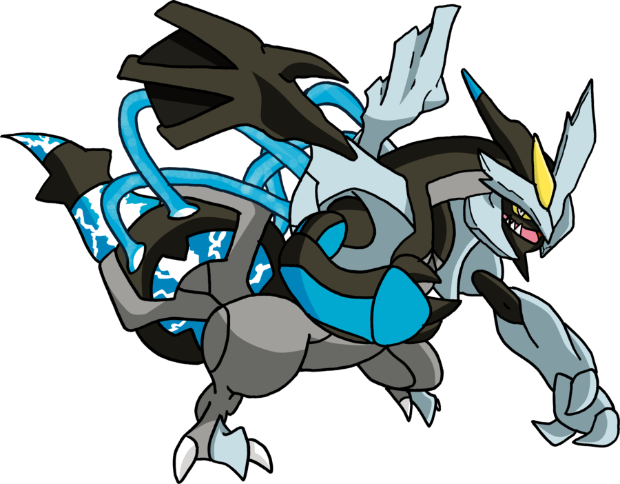 I'm Sorry Everyone, But This Is The Correct Answer - Black Kyurem Dream World (900x702), Png Download
