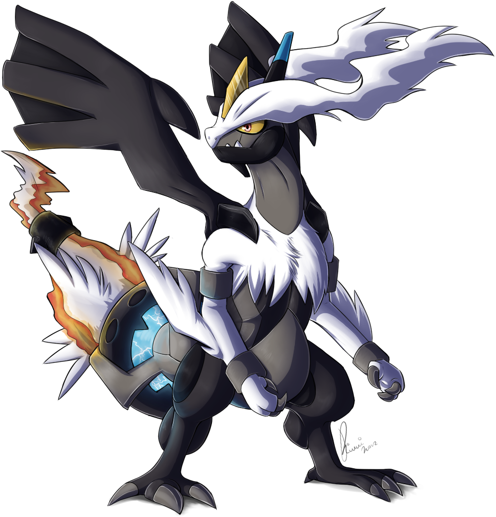 664kib, 1200x1200, Originaldragon - Reshiram Zekrom Original Dragon (1200x1200), Png Download