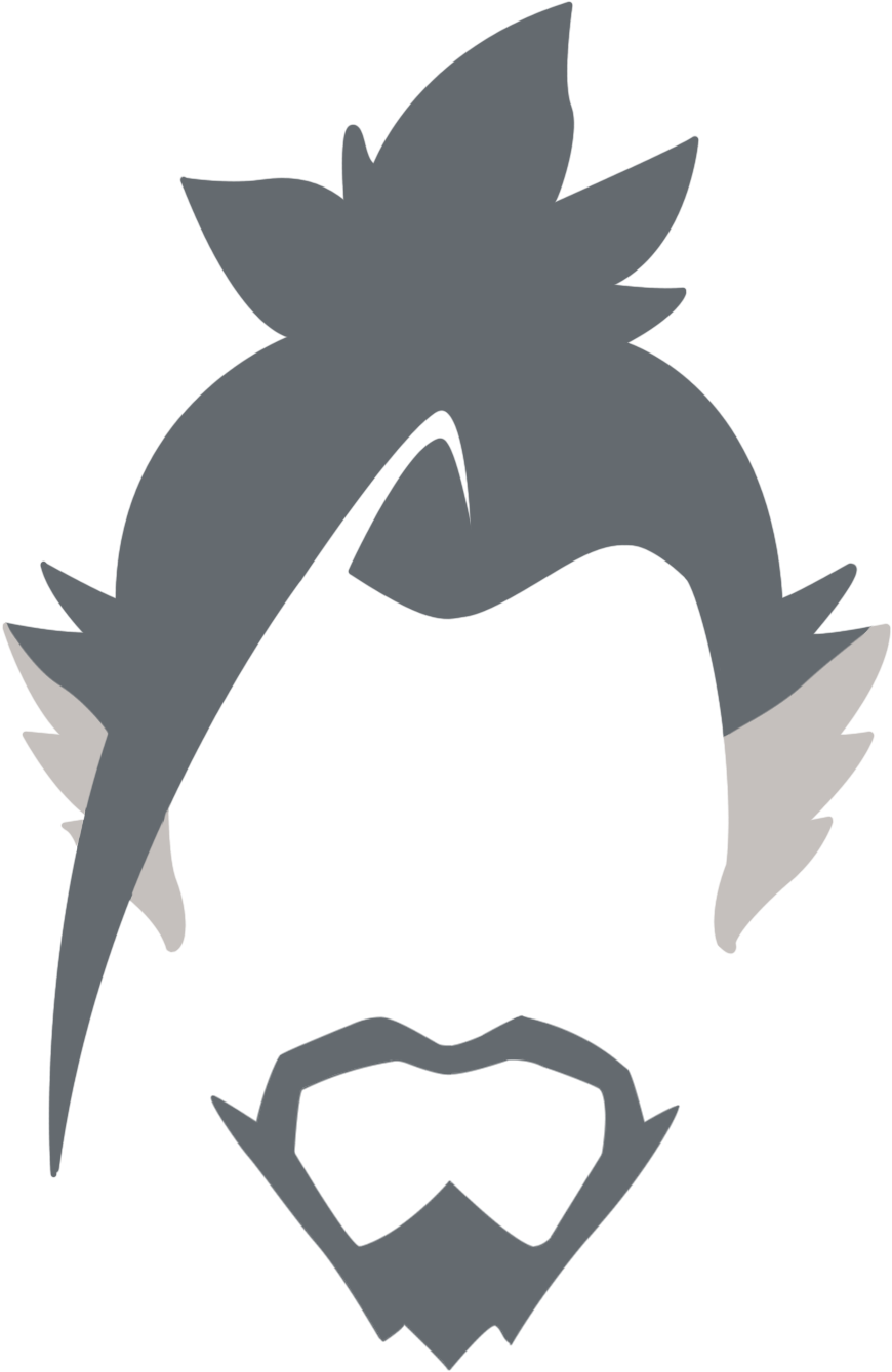 Myversion Hanzo Icon Wobg - Overwatch Hanzo Sticker (1500x1500), Png Download