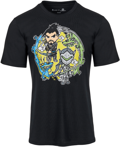 Tokidoki X Overwatch Hanzo & Genji Shirt - T-shirt (550x550), Png Download