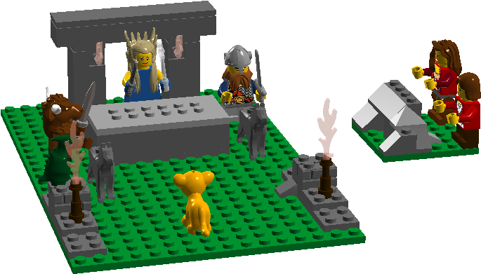 Chronicles Of Narnia, The Stone Table - Stone Table (1196x699), Png Download