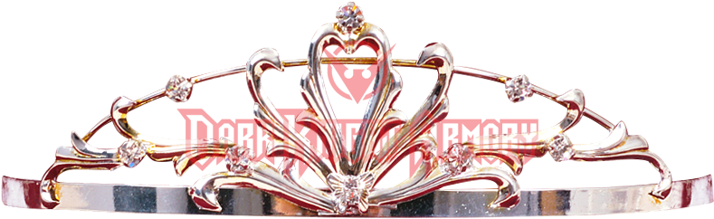 Gilded Open Heart Tiara - Tiara (788x788), Png Download