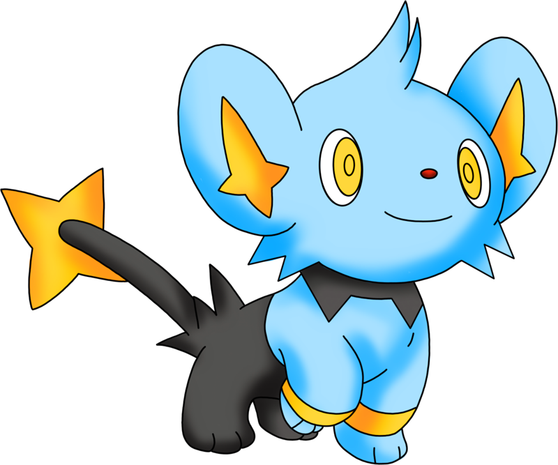 Shiny Shinx Pokédex (800x667), Png Download