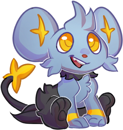 Shinx - Shinxy Png (421x450), Png Download