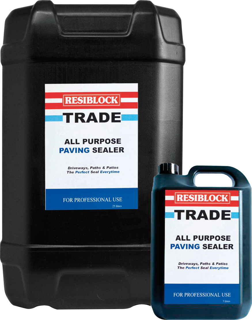 Resiblock Trade Is A Solvent Free All Purpose Sealer, - Everbuild Resiblock All Purpose Paving Sealer 5 Litre (875x1108), Png Download