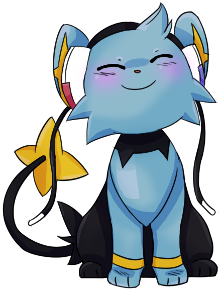 One Of Your Favorite Pokemon Cosplaying As A Gym Leader - Cute Shinx (600x600), Png Download