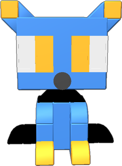 I Love The Pokémon Shinx I Thought Of Making A Shinx - Cartoon (768x768), Png Download