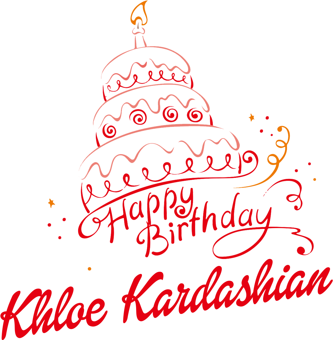 Khloe Kardashian Happy Birthday Vector Cake Name Png - Happy Birthday Haram Cake (1920x1200), Png Download