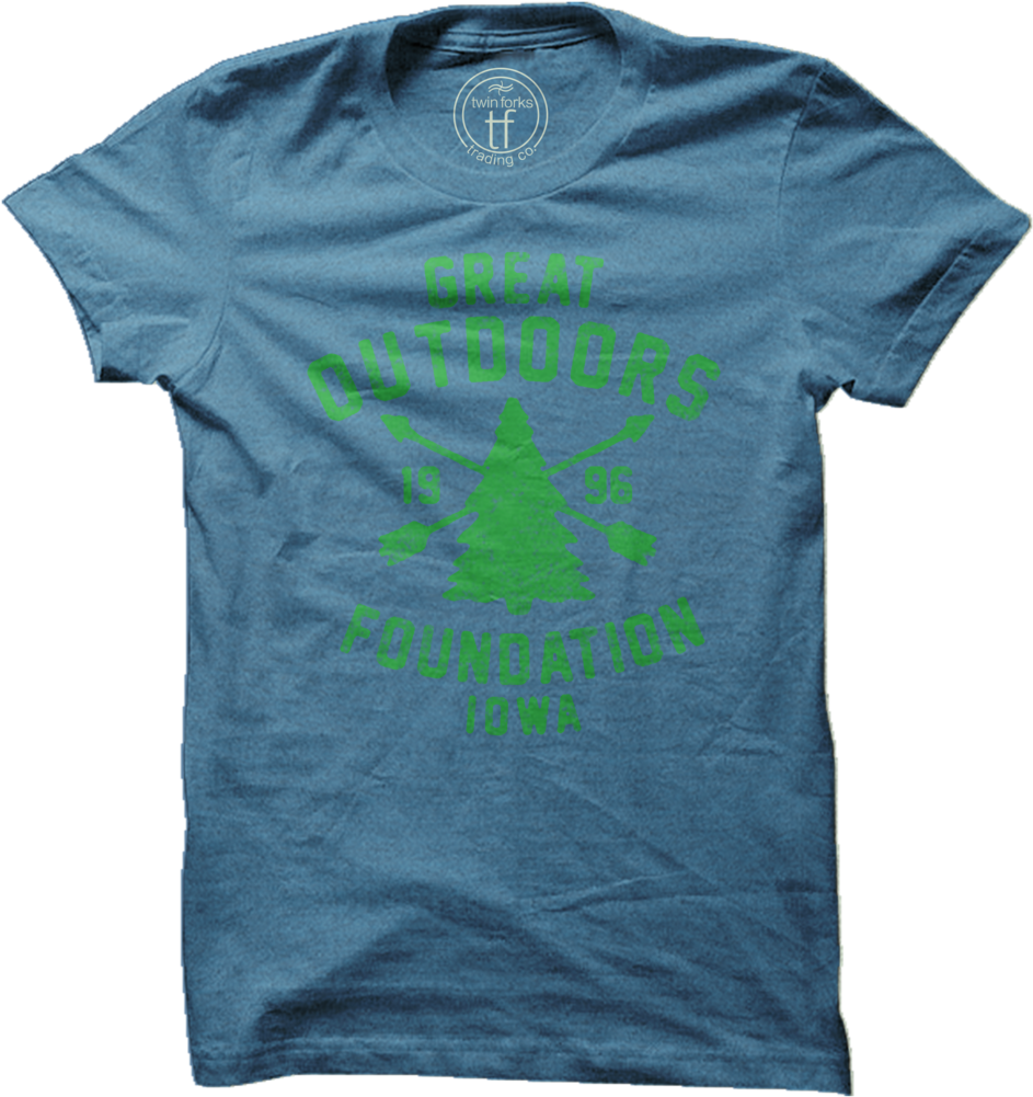 Great Outdoors Foundation Arrows Tee - T Shirt (958x1024), Png Download