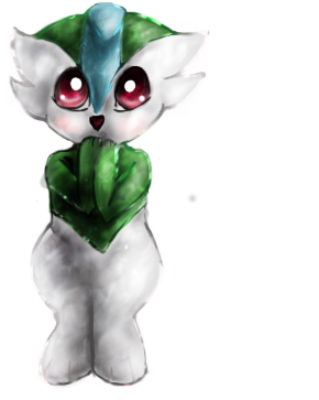 Gallade - Domestic Short-haired Cat (500x500), Png Download