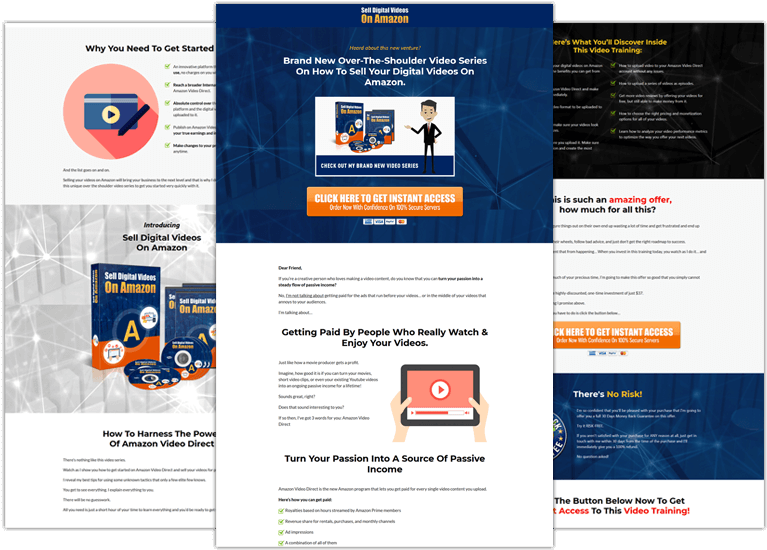 Preview The Sales Letter - Online Advertising (810x572), Png Download