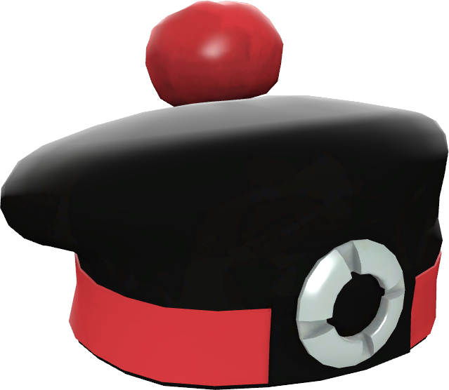 Glengarry Bonnet Red Tf2 - Blu Tf2 (639x556), Png Download