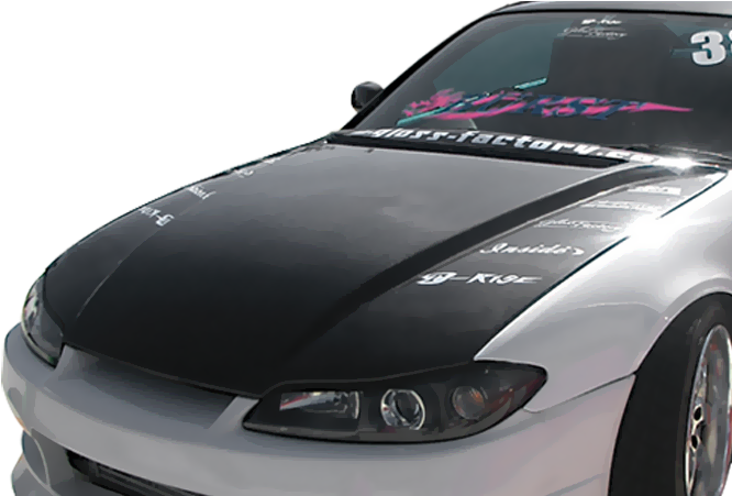 Nissan Silvia S15 Type Ii Bonnet - S15 Origin Type 2 Bonnet (690x450), Png Download
