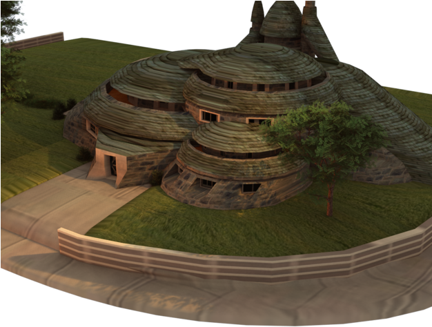 Scifi Scenery House 3d Model Obj Mtl 1 - 3d Model Scenery (625x500), Png Download