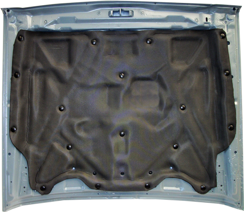 Under Bonnet Insulation Ford Maverick Gq - Metal (500x500), Png Download