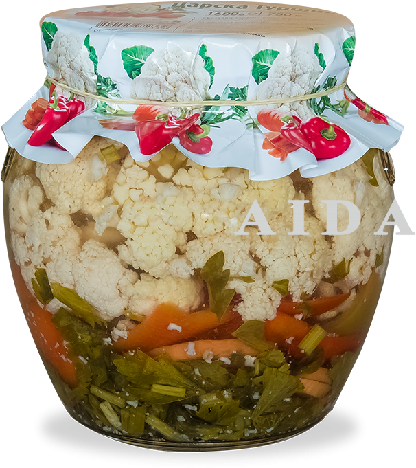 Adela Royal Salad - Jar (768x915), Png Download
