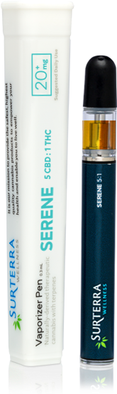Serene Vaporizer Pen - Surterra Wellness Vape Pens (600x600), Png Download