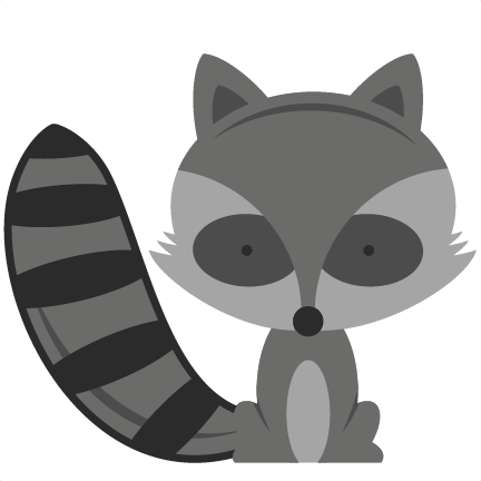 Raccoon Svg Cutting Files For Scrapbooking Raccoon - Racoon Svg (432x432), Png Download