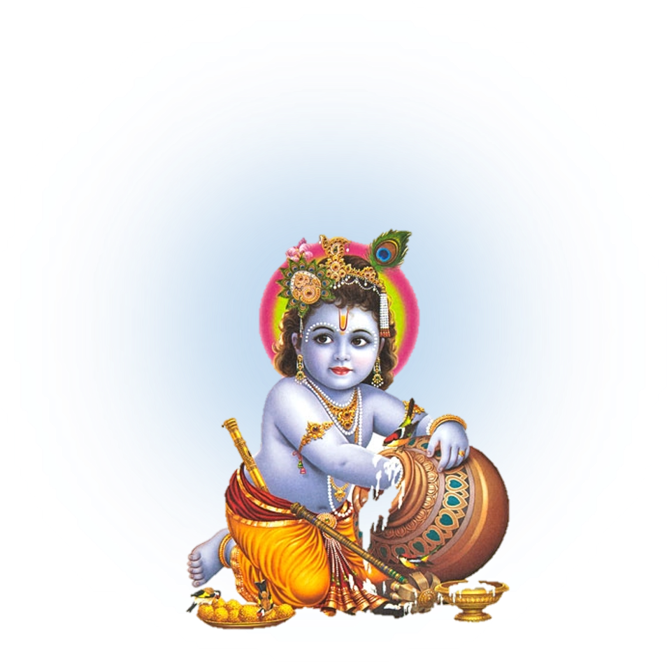 Srikrishna - Krishna (1029x1021), Png Download