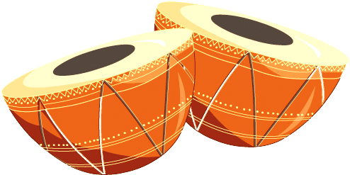 Shehnai Wedding Clipart Symbol Png Image Free Download - Wedding Tabla Png (600x450), Png Download