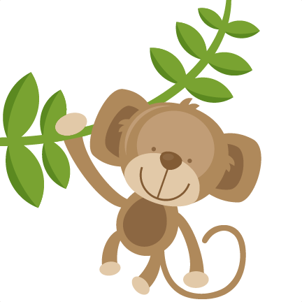 Hanging Monkey Png - Cute Zoo Animals Png (432x432), Png Download