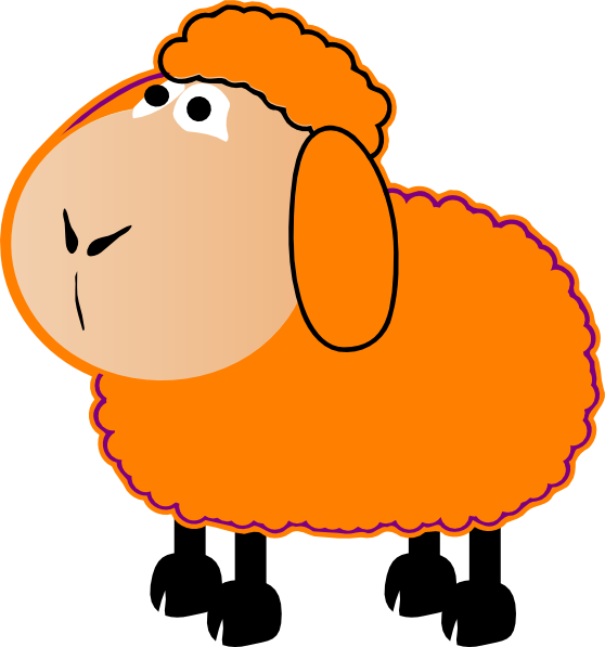 Image Of Free - Sheep Clip Art (558x597), Png Download