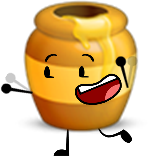 Honey - Bfdi Honey (529x552), Png Download