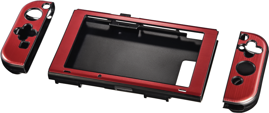 Hard Cover For Nintendo Switch, 3-part, Metallic Red - Nintendo Switch Hardcover (1100x1100), Png Download