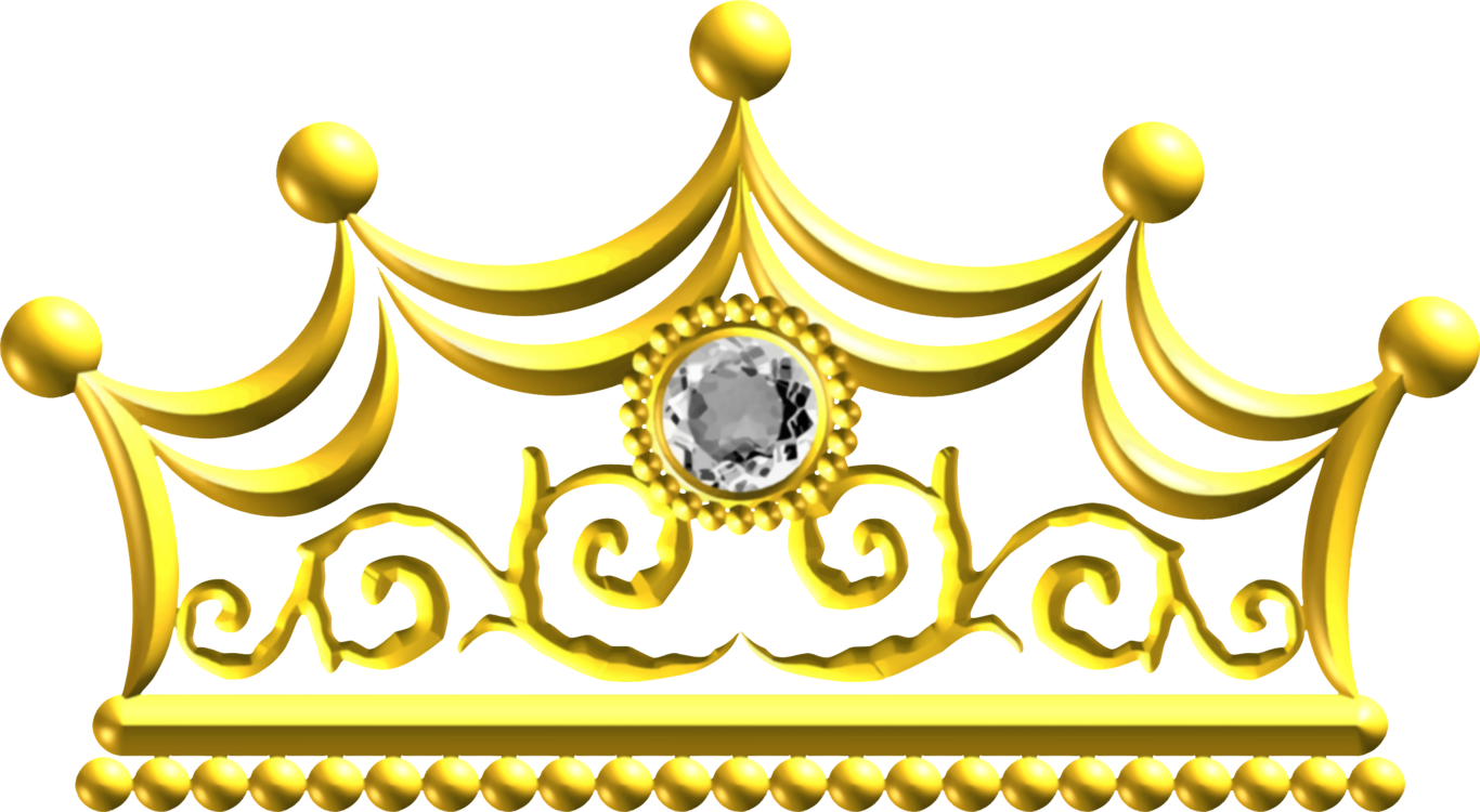Crown Gold Crown Gold Computer Icons Tiara - Gold Crown Png Transparent (1366x750), Png Download