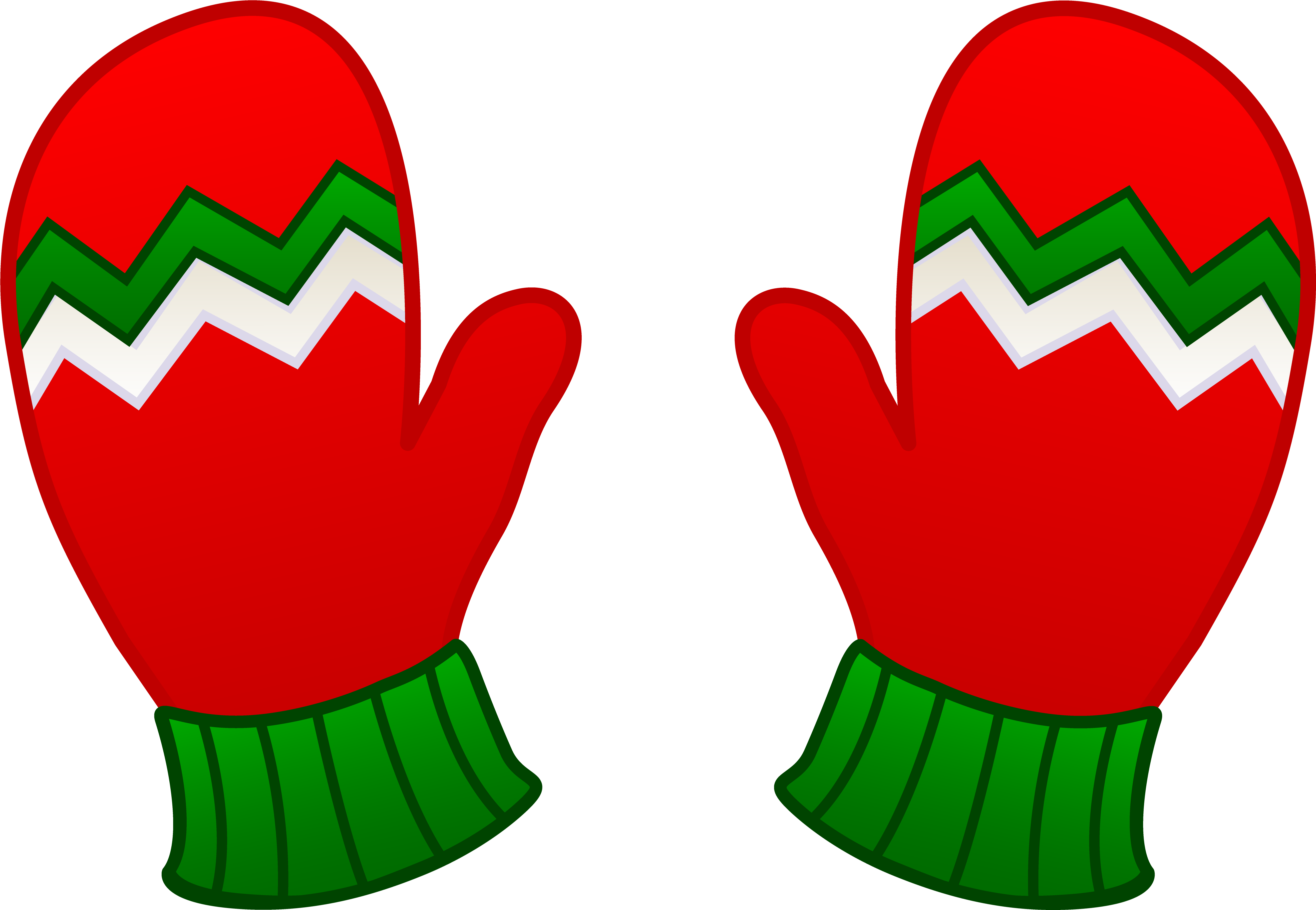 Pin By Icraft Boutique On Dad - Clip Art Mittens (5521x3696), Png Download