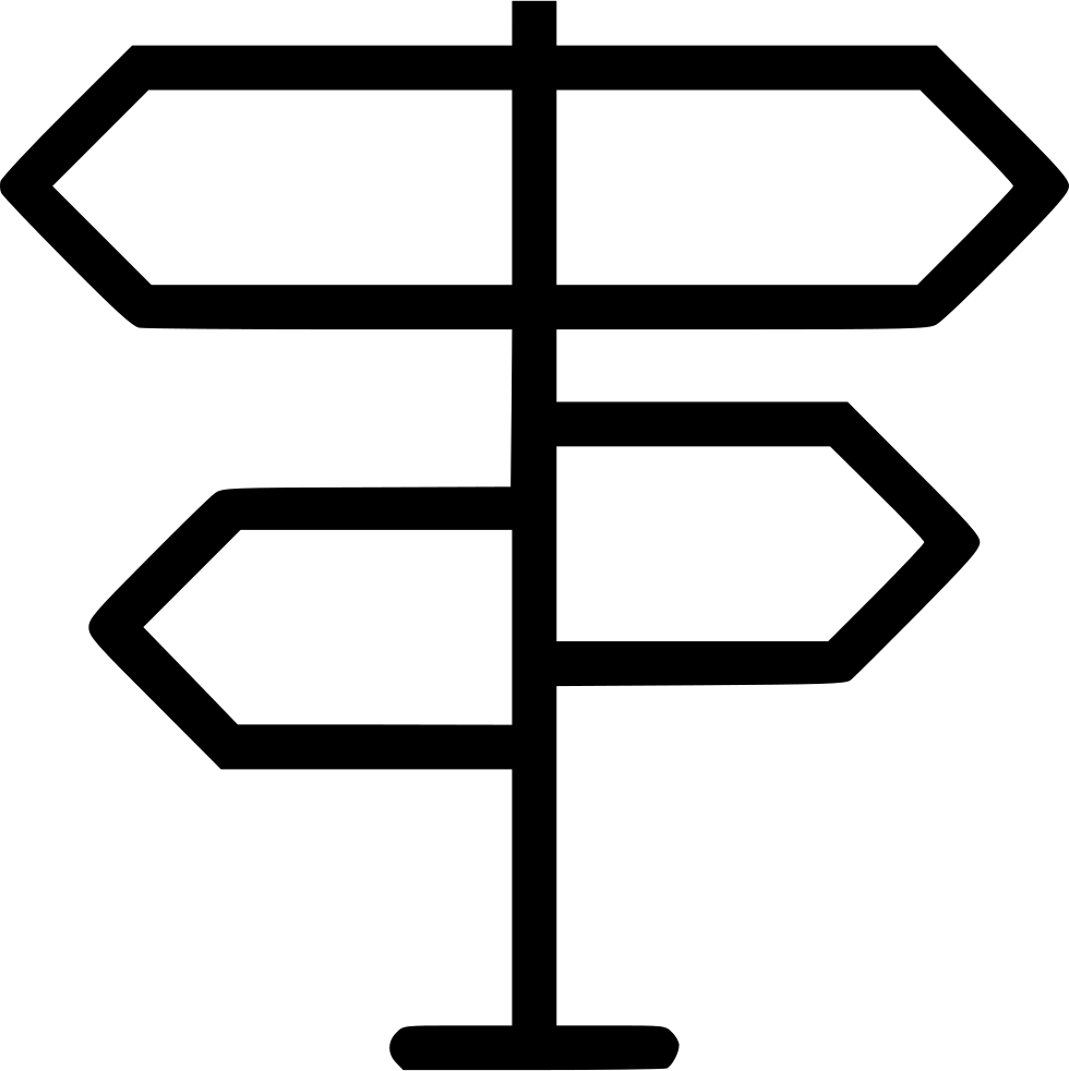 Street Sign Comments - Road (980x982), Png Download